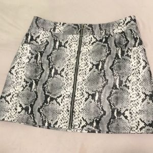 Snakeskin Skirt